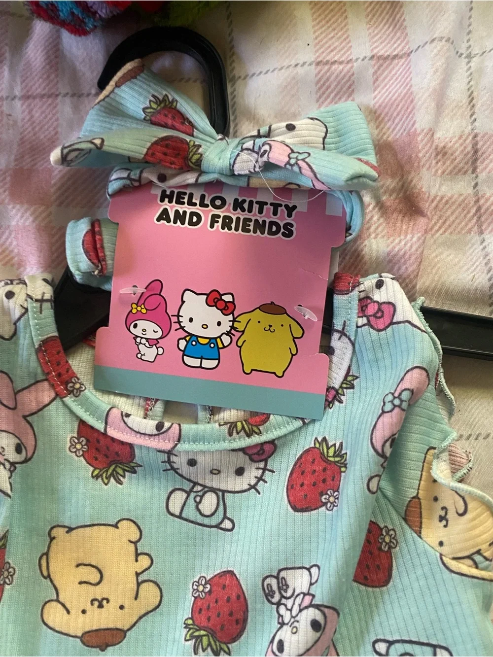 Hello Kitty‎ Aqua/Turquoise Tulle Tutu Bodysuit 18 months